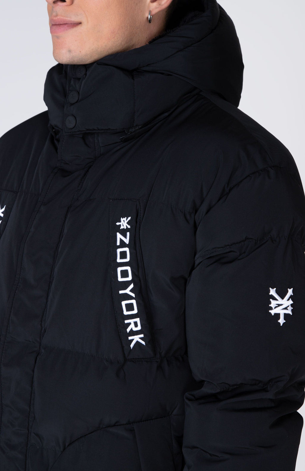 Parka Never Too Basic Negro Zoo York
