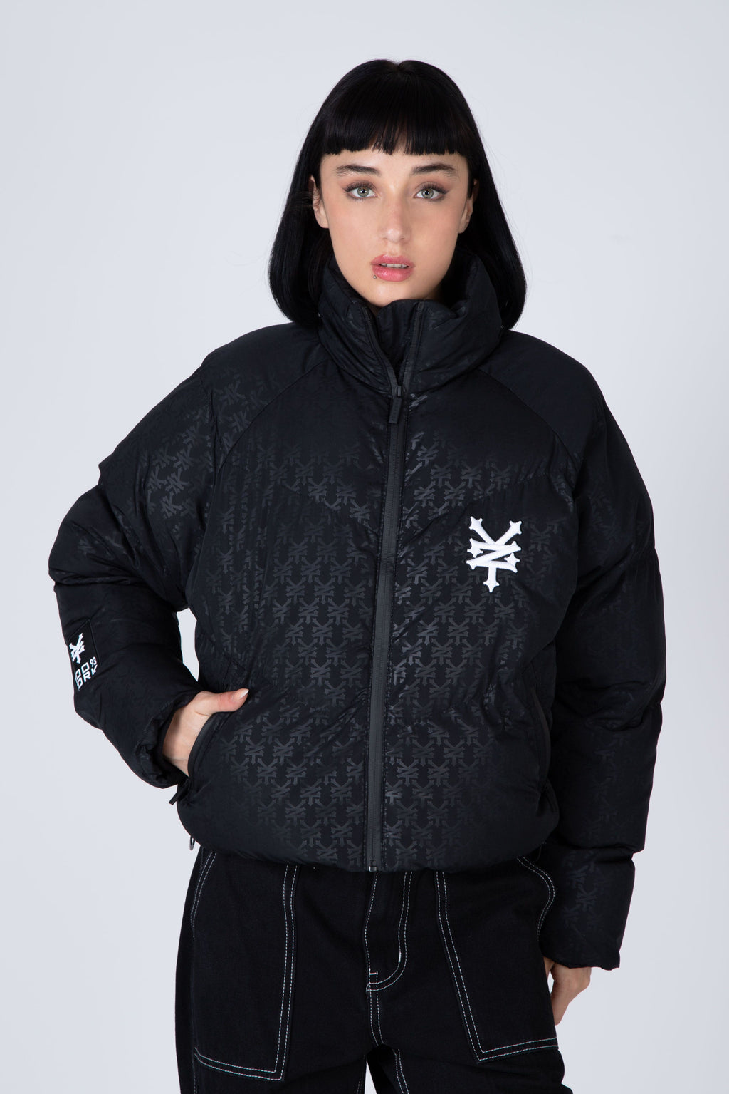 Parka Crop Bronx Negro Zoo York