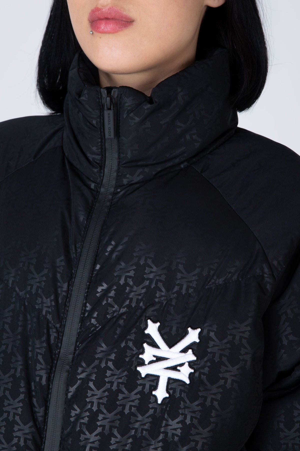 Parka Crop Bronx Negro Zoo York