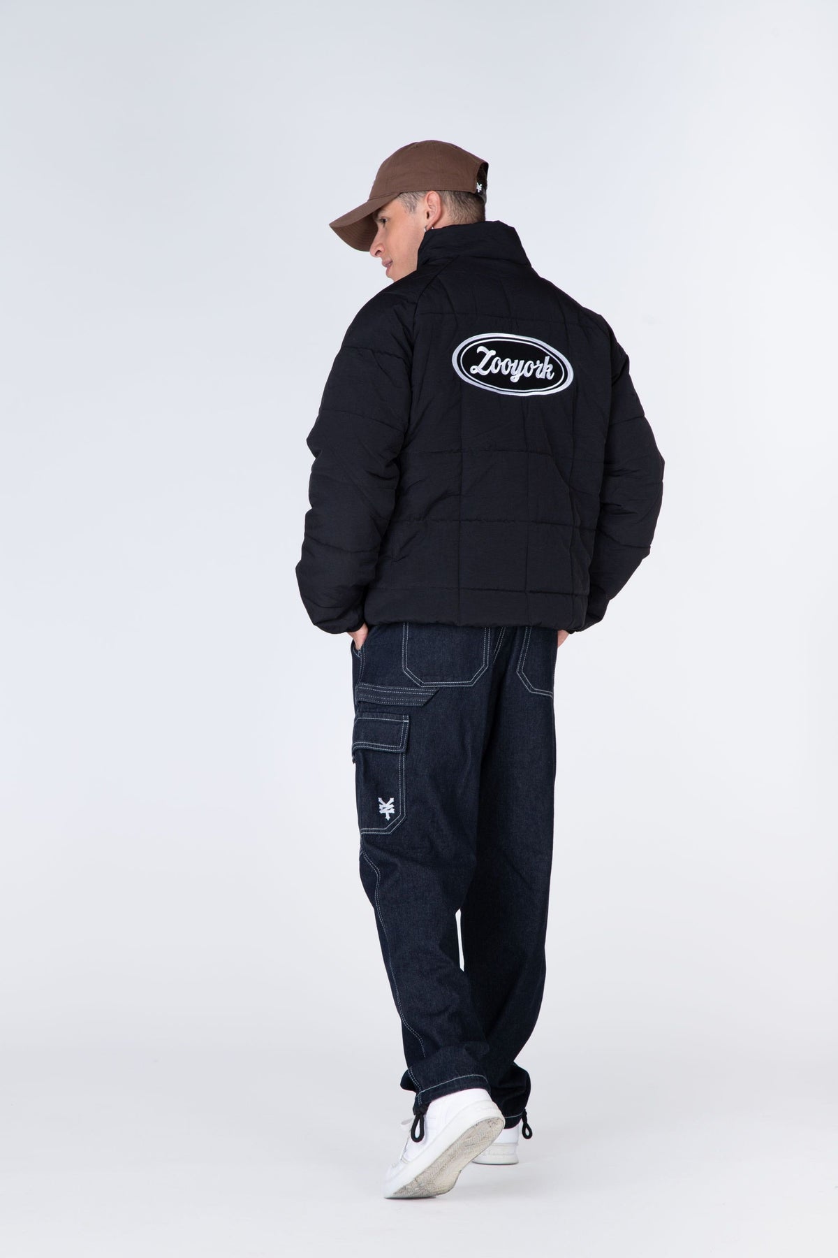 Parka Bomber Square Negro Zoo York