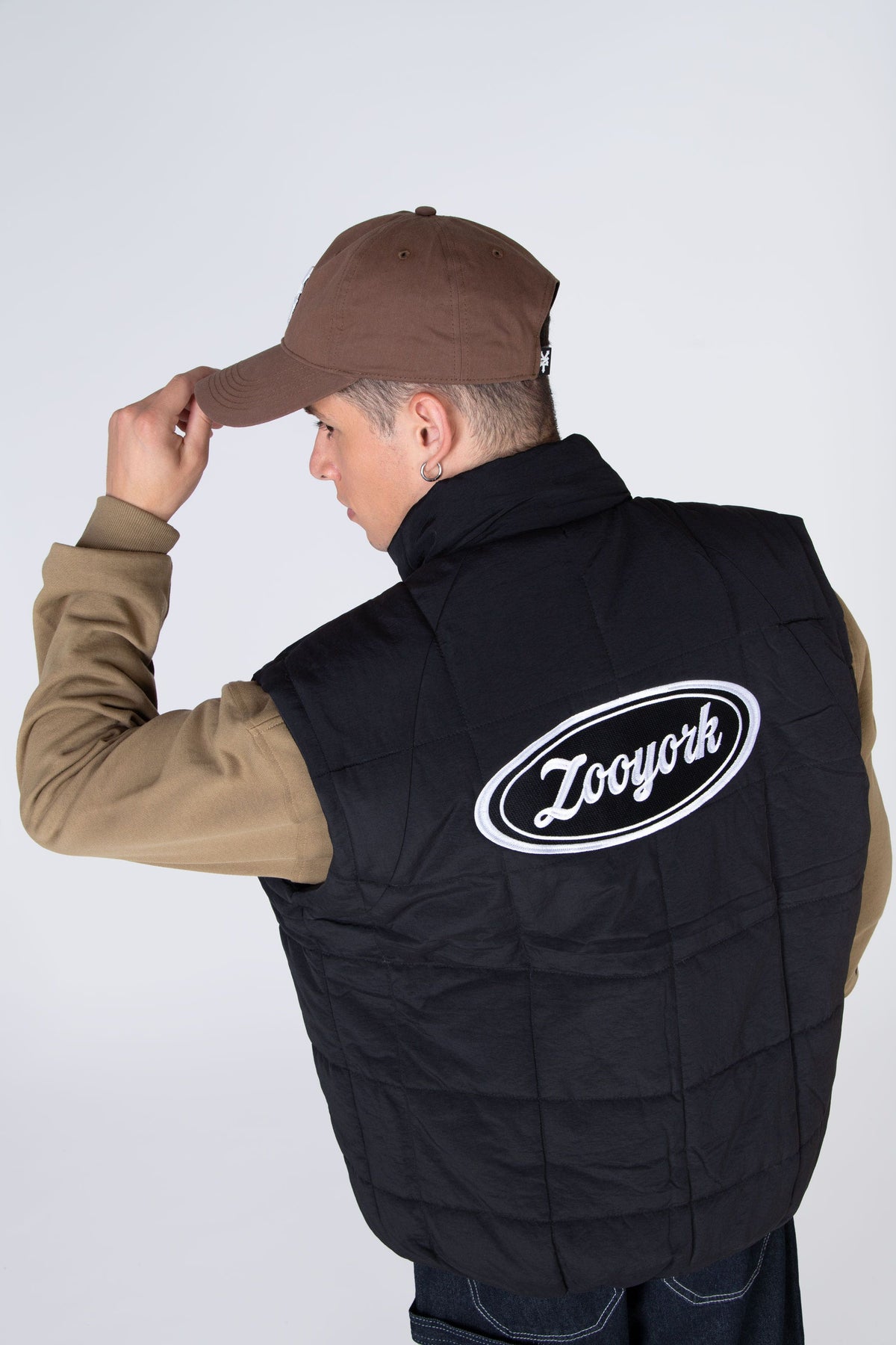 Chaqueta Vest Square Negro Zoo York