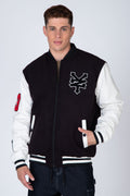 Chaqueta Bomber Street Dog Negro Zoo York