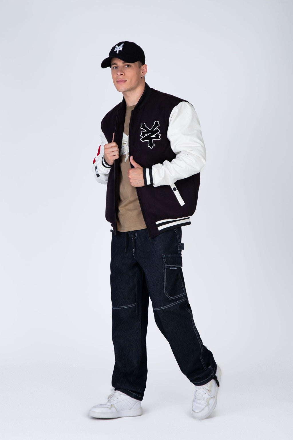Chaqueta Bomber Street Dog Negro Zoo York