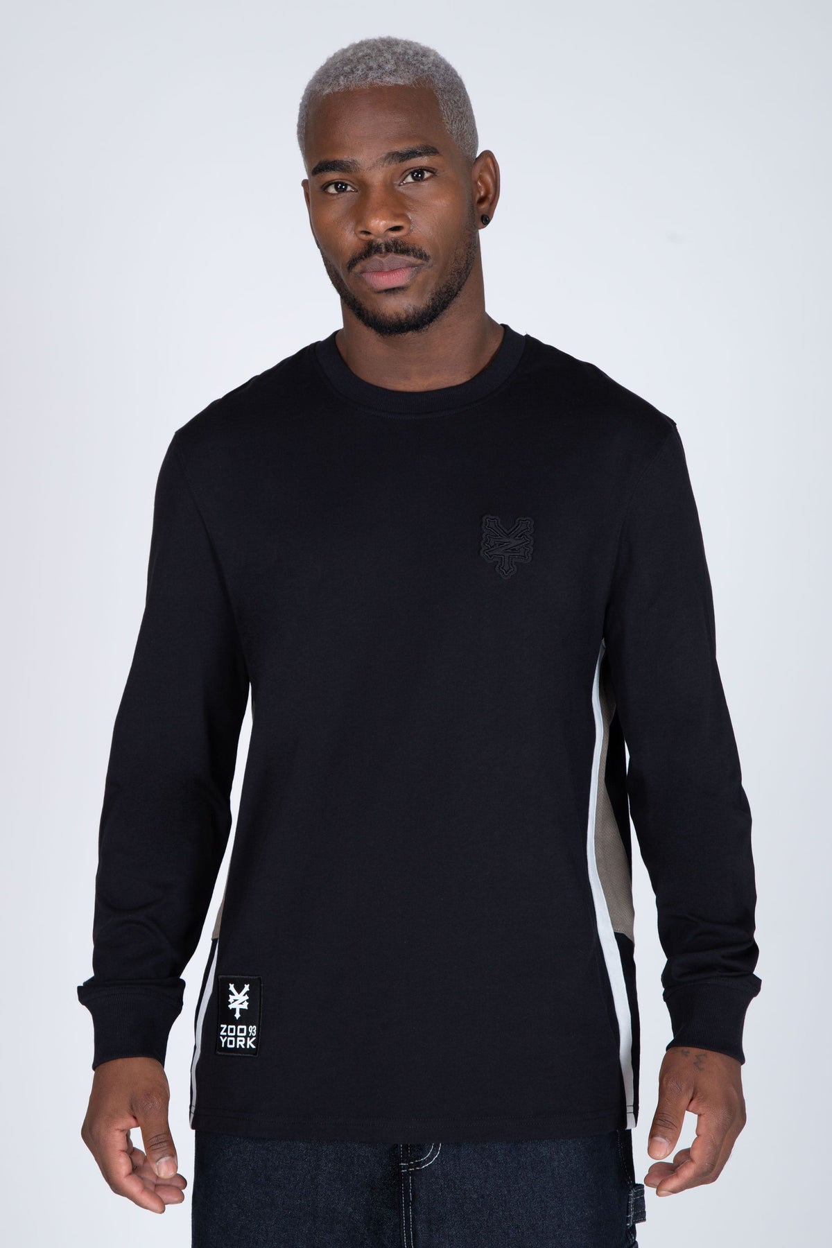 Polera M/L Subway Negro Zoo York