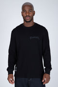 Polera M/L Waffle Negro Zoo York