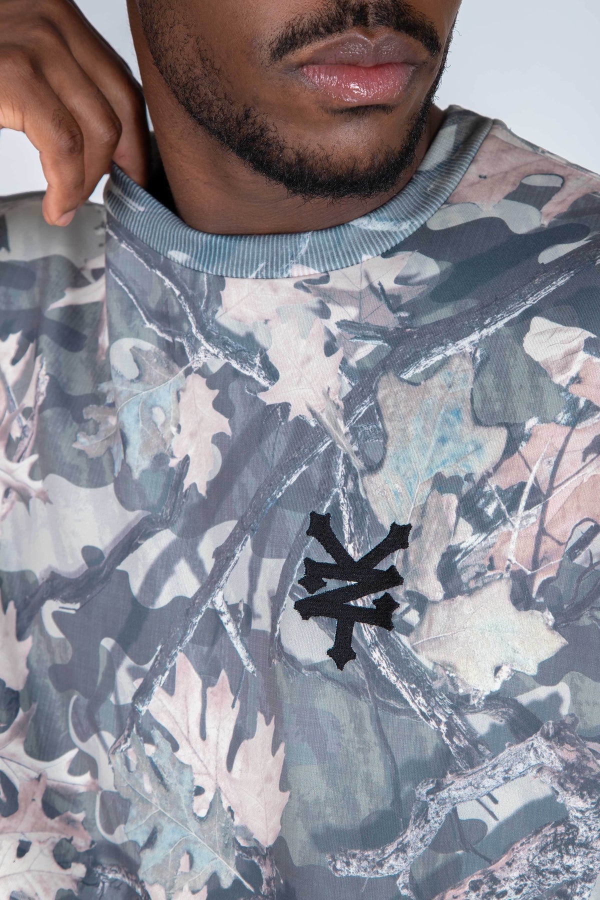 Poleron Crew Neck Safari Café Claro Zoo York