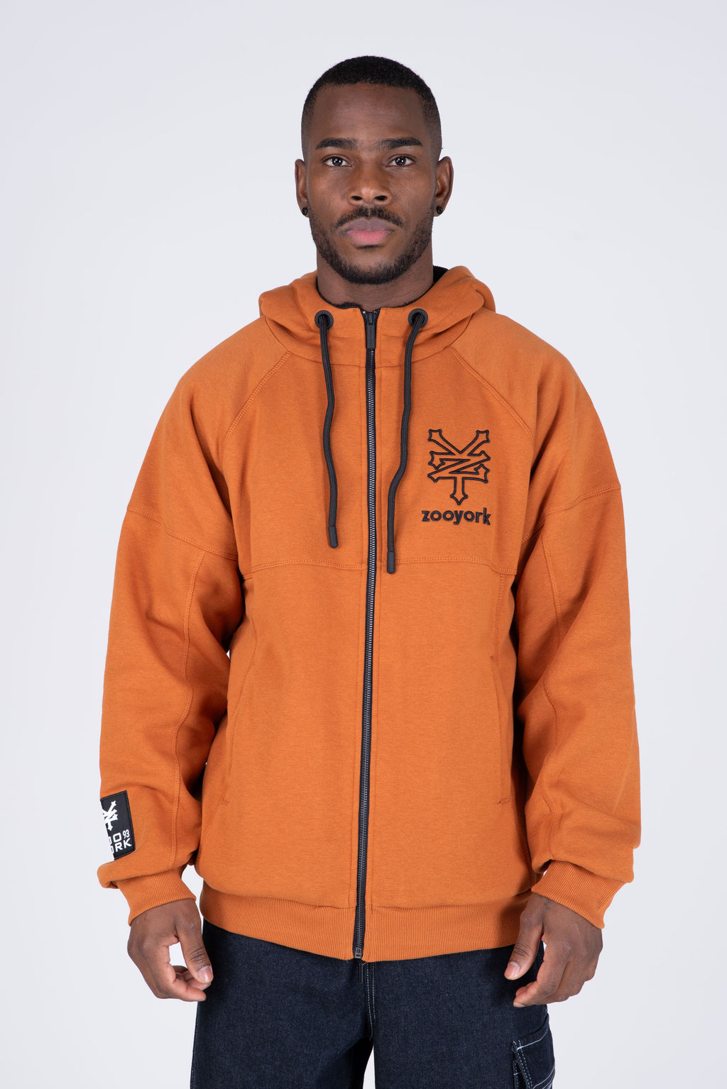 Poleron Chiporro Zip Always Beige Zoo York