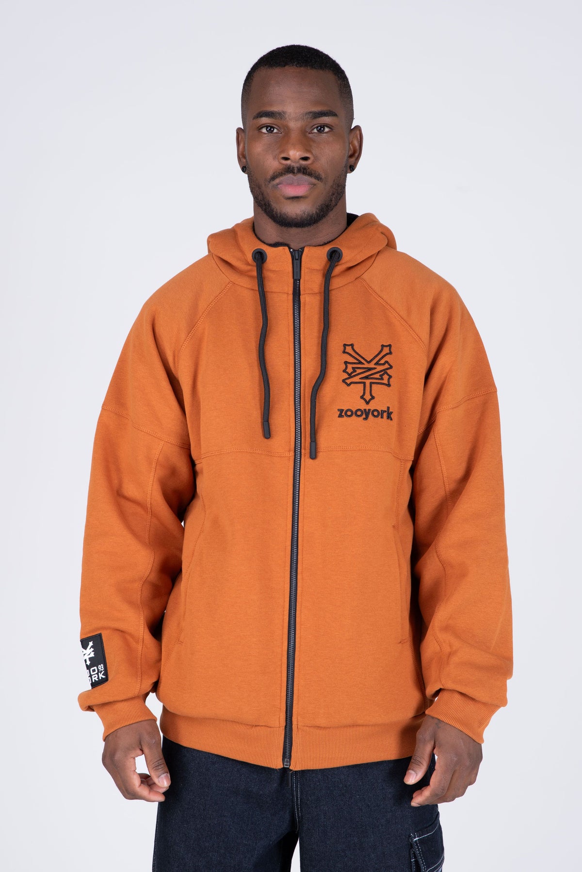 Poleron Chiporro Zip Always Beige Zoo York