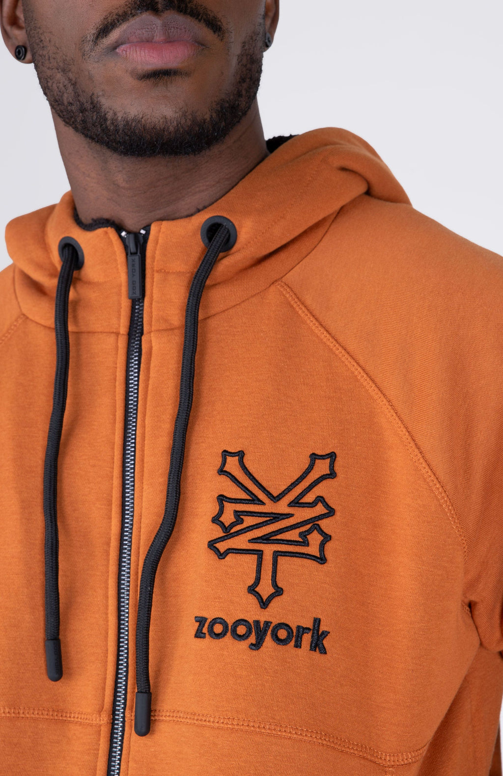 Poleron Chiporro Zip Always Beige Zoo York