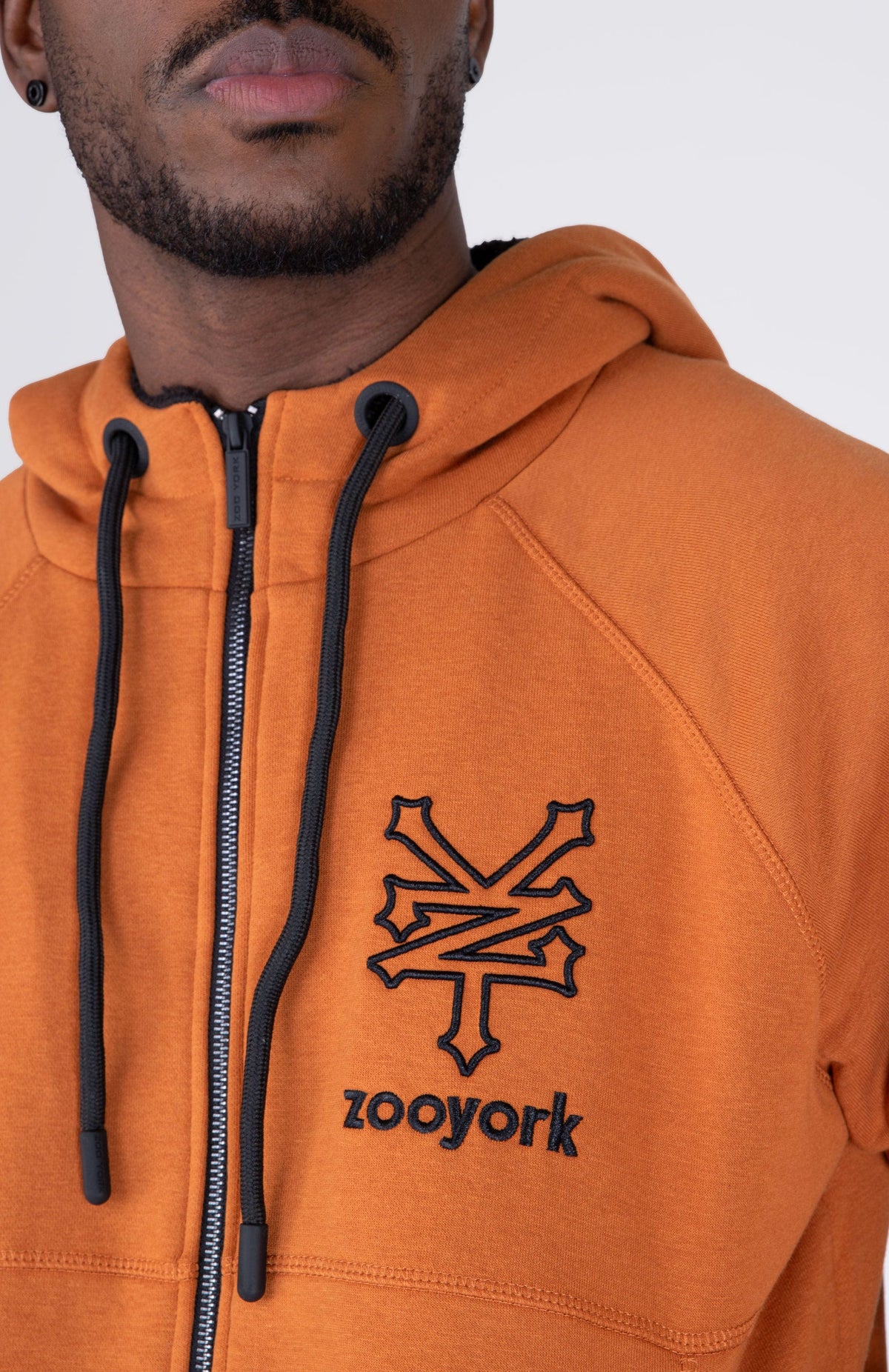 Poleron Chiporro Zip Always Beige Zoo York