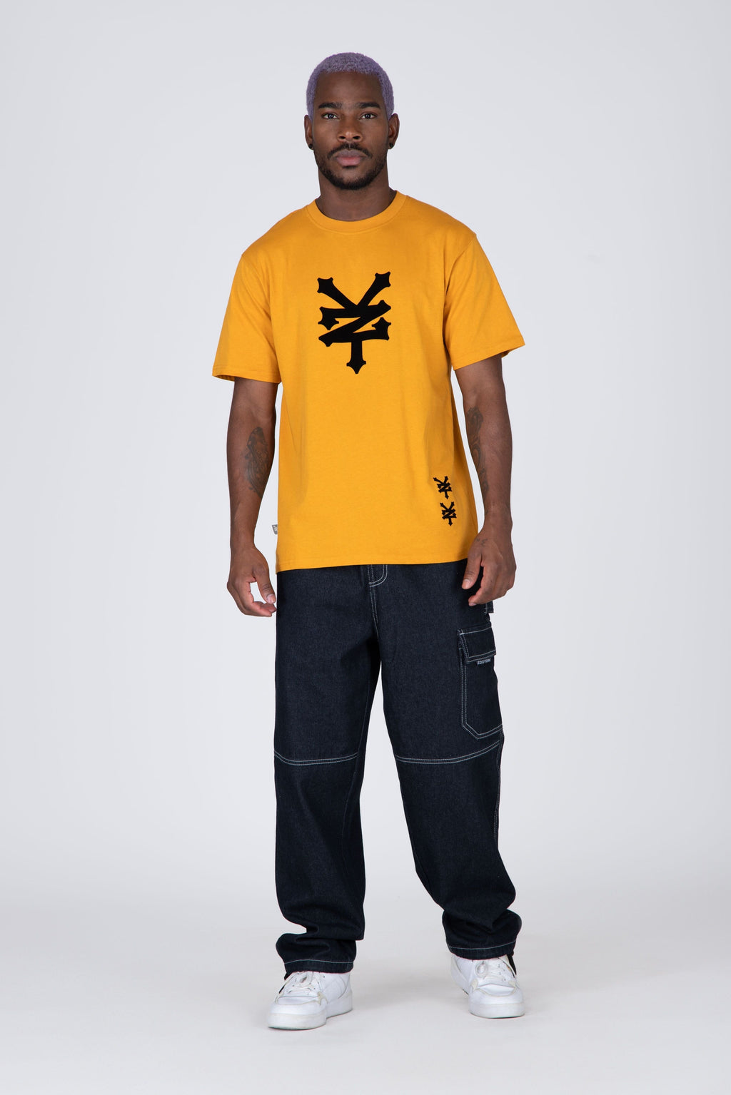 Polera M/C Multi Original Mostaza Zoo York