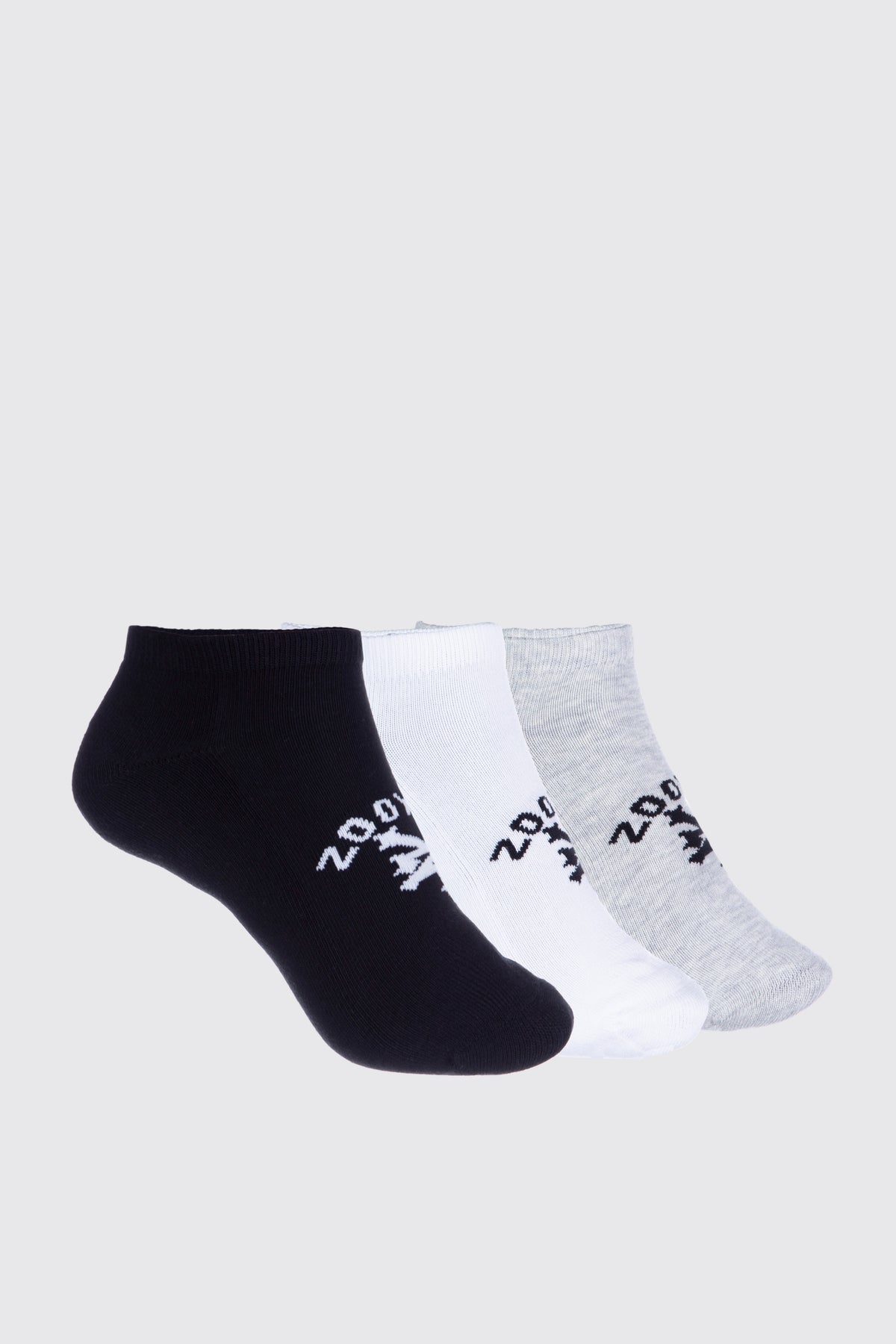 Calcetín Tripack Ankle Cutting Multicolor Zoo York