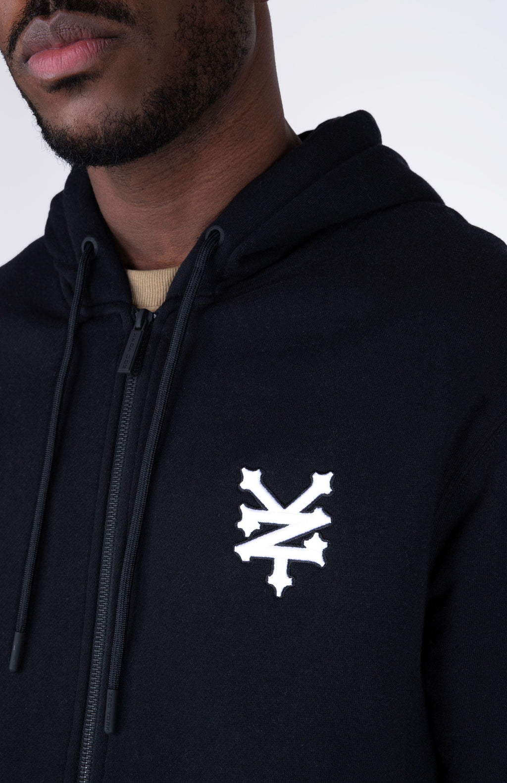 Poleron Zip Original Frank Negro Zoo York
