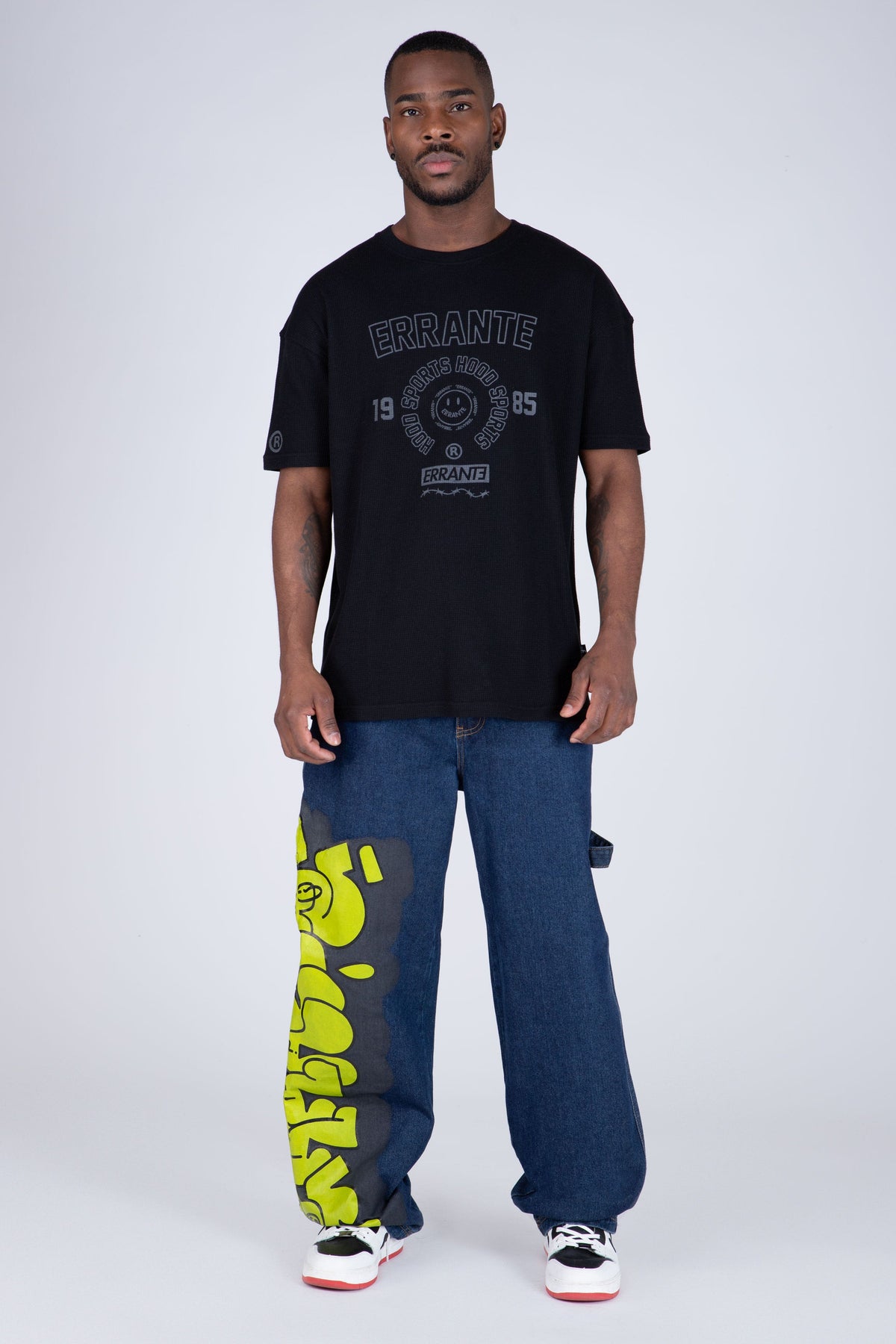 Polera M/C Eventually Negro ERRANTE