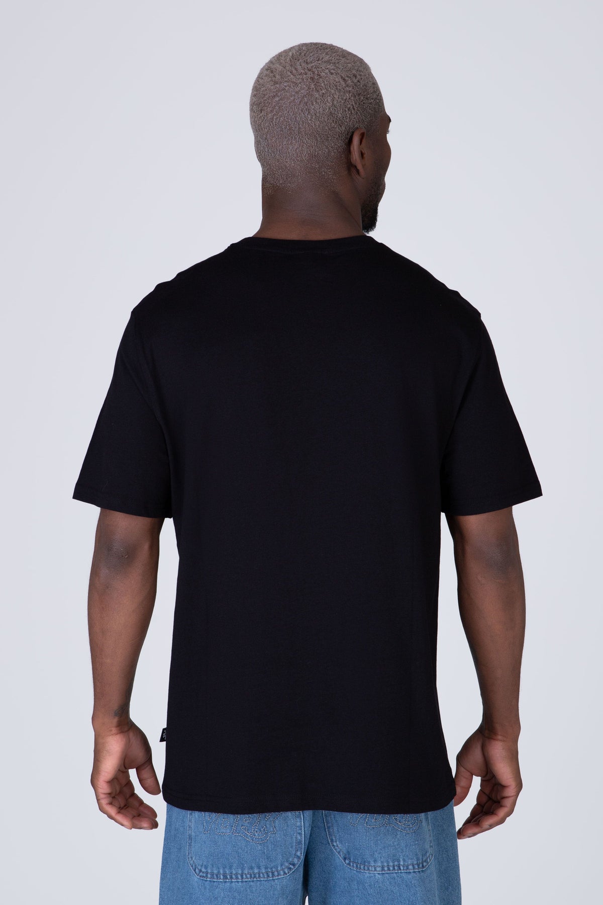 Polera Manga Corta Trilogy Negro Zoo York
