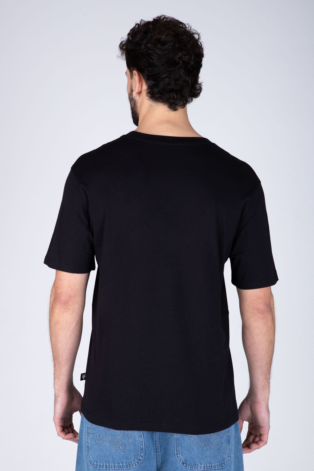 Polera Manga Corta Core Negro Zoo York