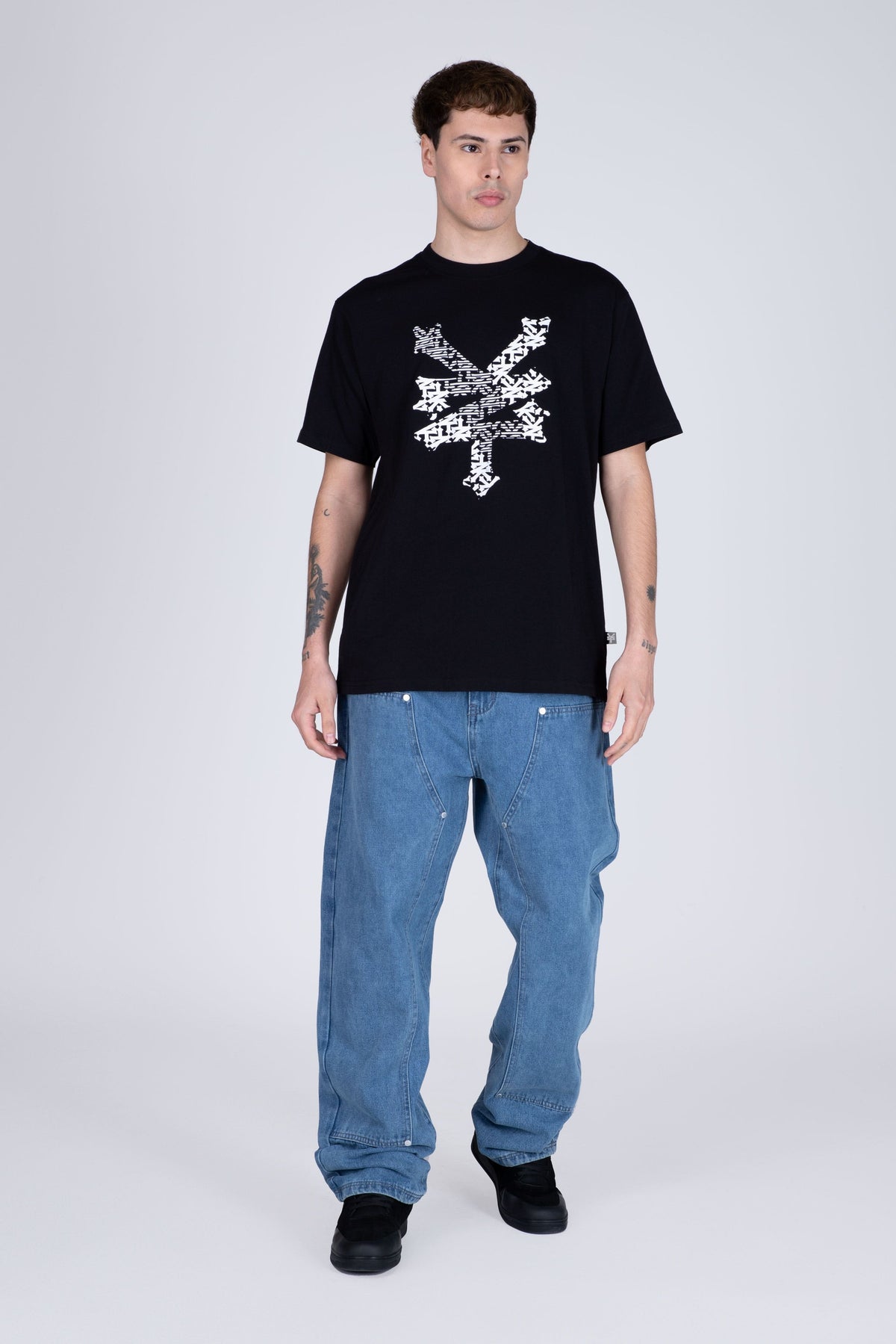 Polera Manga Corta Mindful Negro Zoo York