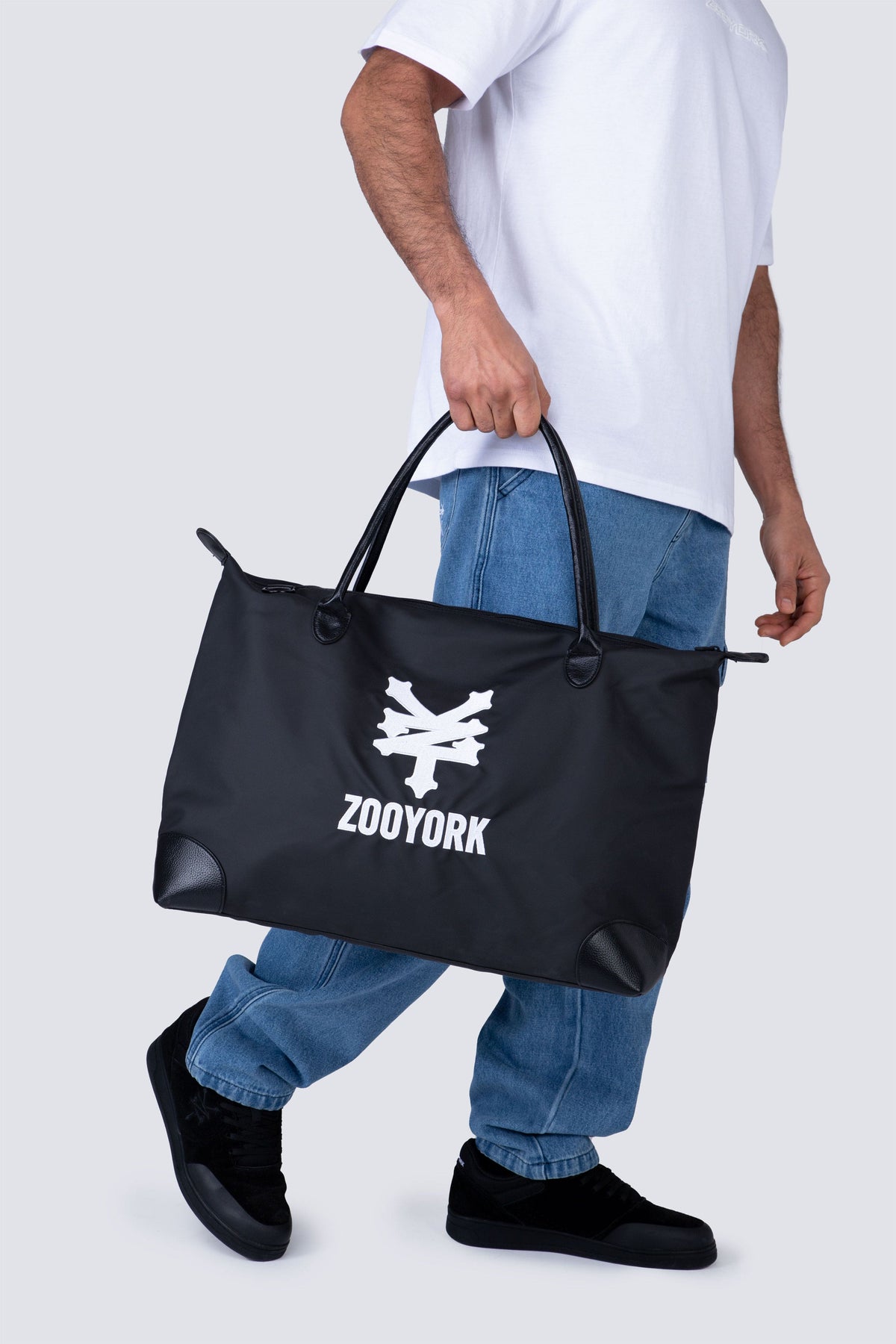 Bolso Background Negro Zoo York