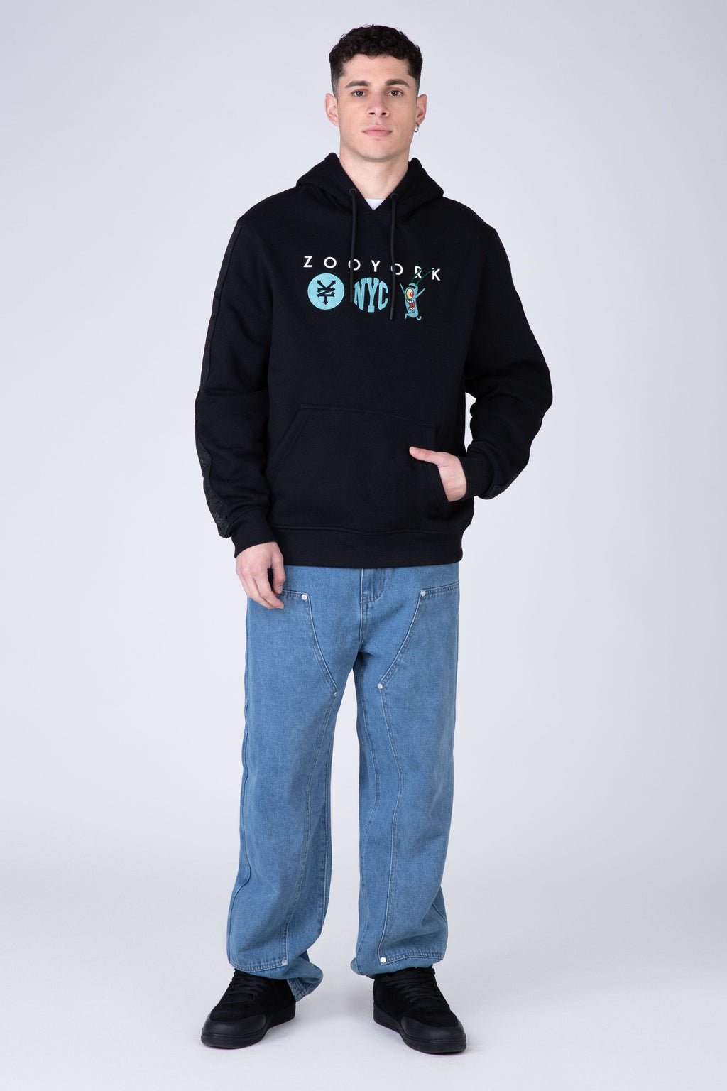 Poleron Hood Plankton Formula Thief Negro Zoo York