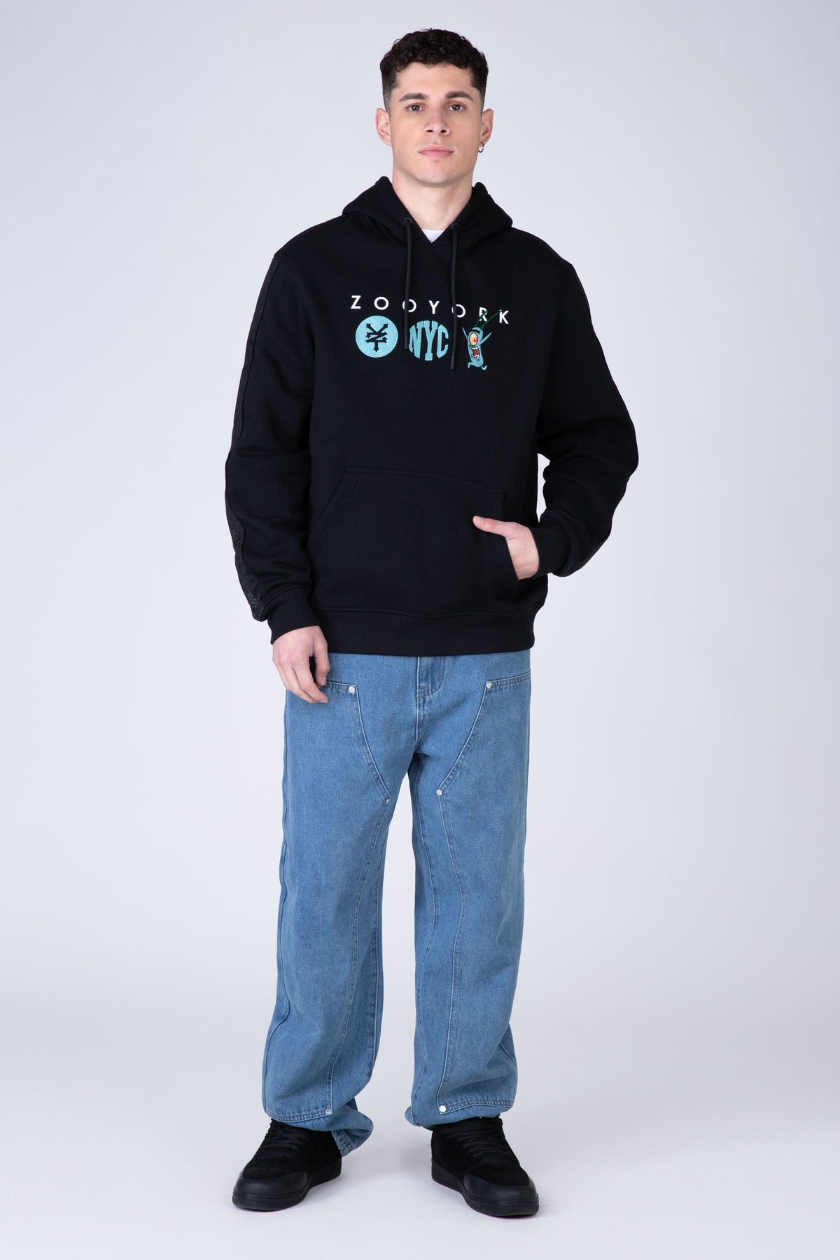 Poleron Hood Plankton Formula Thief Negro Zoo York