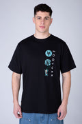 Polera Manga Corta Plankton Bob Esponja Formula Thief Negro Zoo York