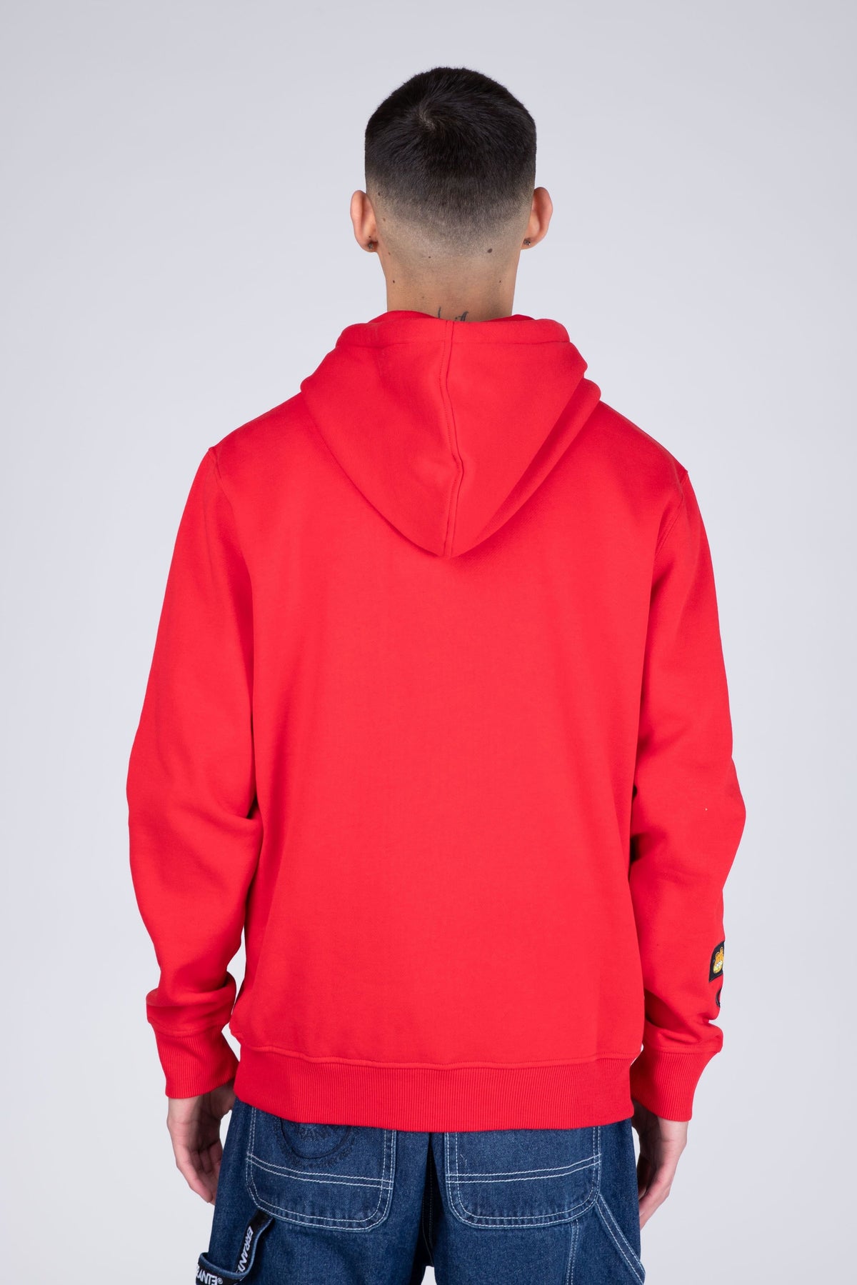 Poleron Hood Garfield Garbage Rojo ERRANTE