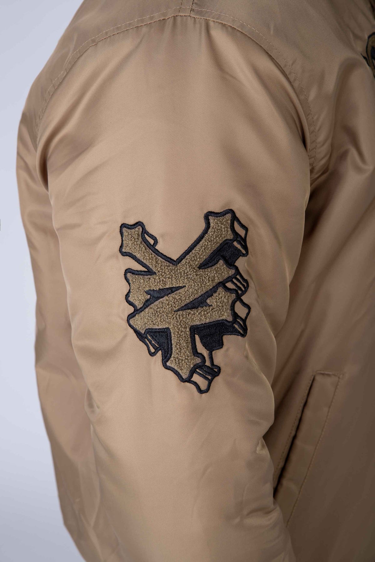 Chaqueta Bomber Rusty Core Beige Zoo York