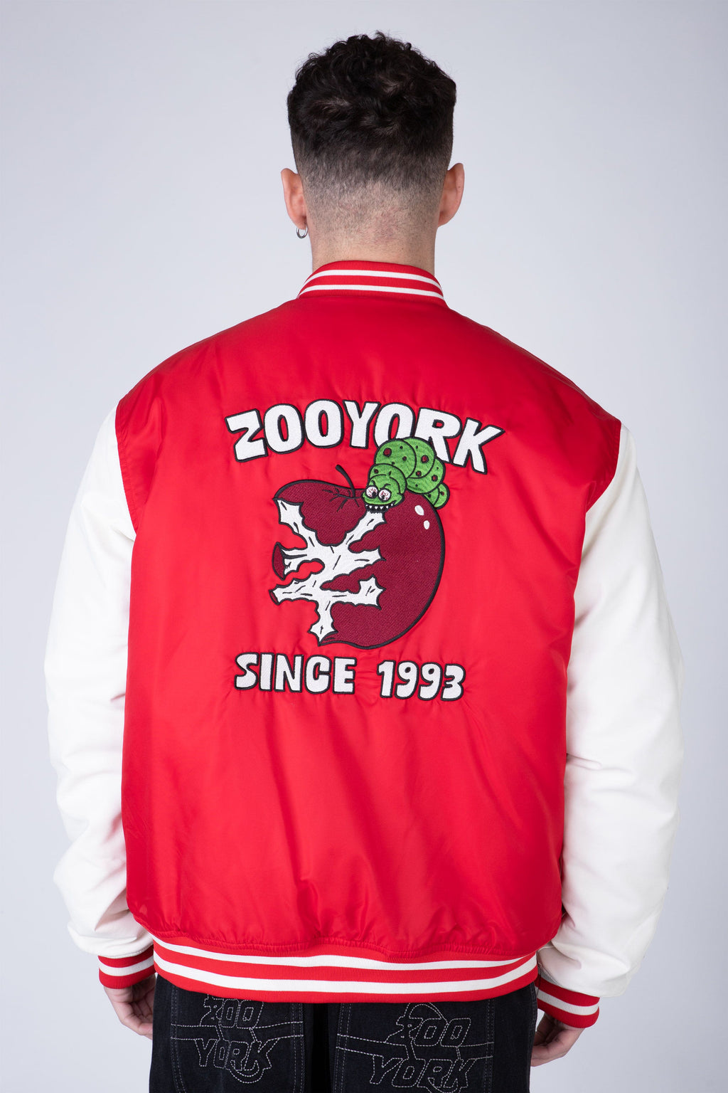 Chaqueta Bomber Rotten Apple Rojo Zoo York