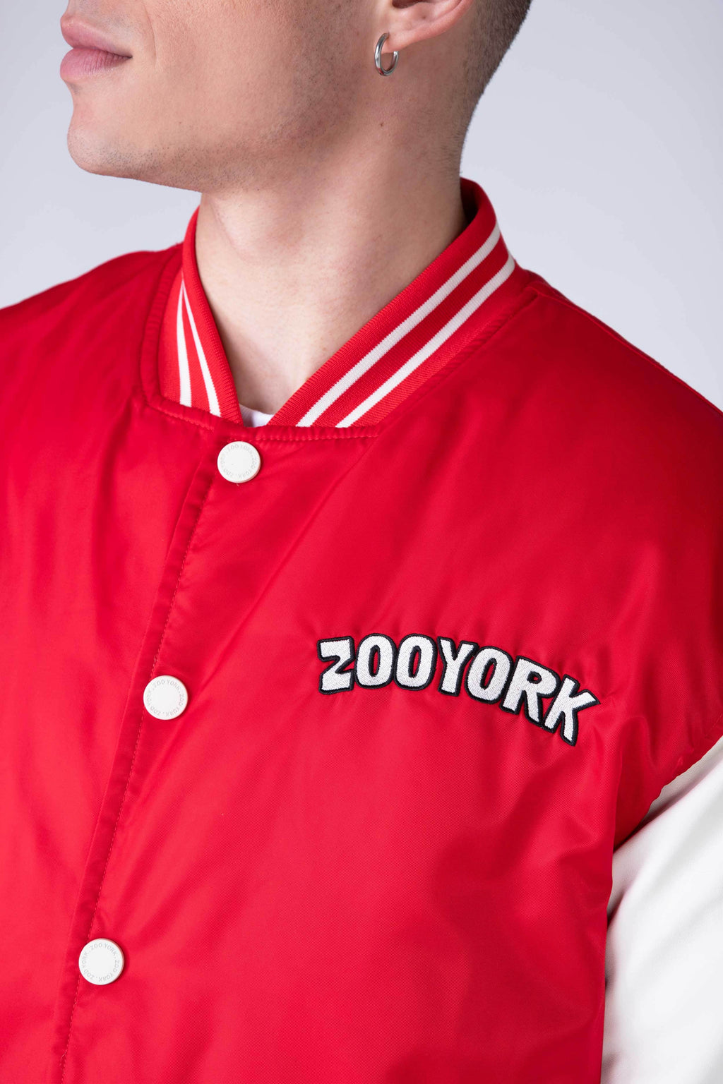 Chaqueta Bomber Rotten Apple Rojo Zoo York