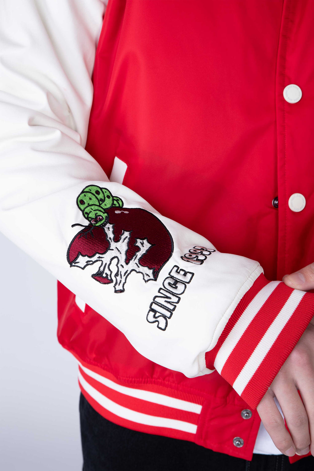 Chaqueta Bomber Rotten Apple Rojo Zoo York