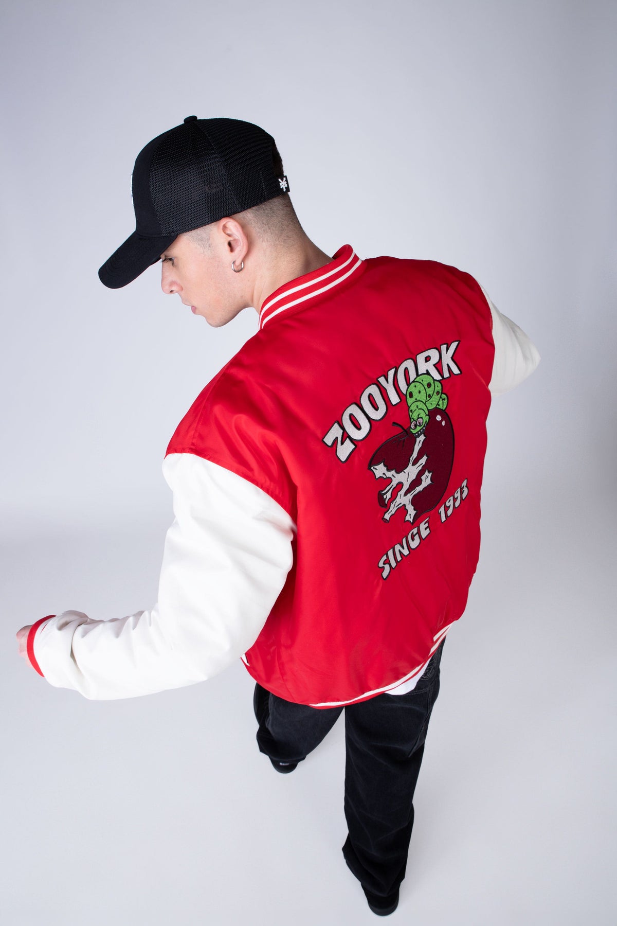 Chaqueta Bomber Rotten Apple Rojo Zoo York