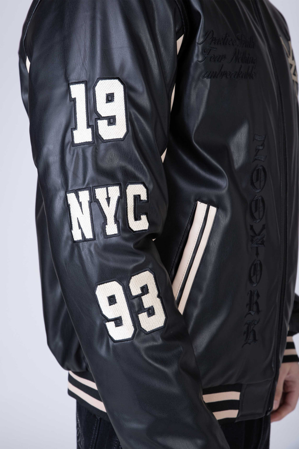 Chaqueta Bomber Truth Negro Zoo York
