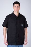 Camisa Manga Corta Cargo Ideal Negro Zoo York