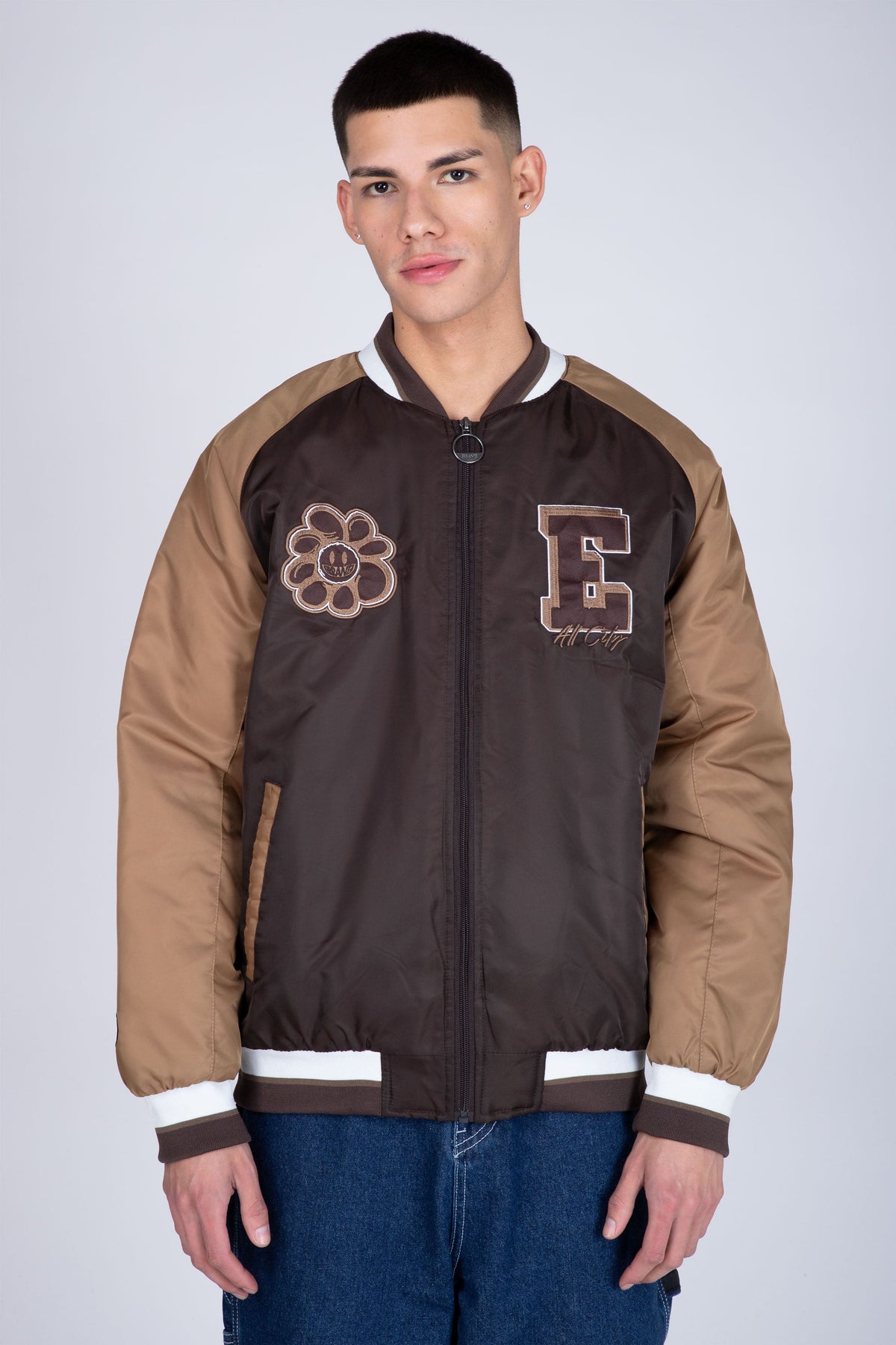 Chaqueta Bomber Impacter Café ERRANTE