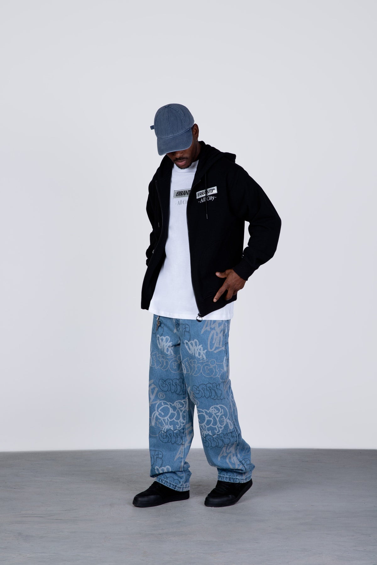 Jeans Boxy Celeste ERRANTE