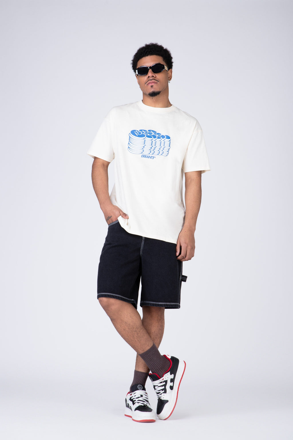 Short Jeans Trix Negro ERRANTE