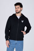 Poleron Zip Original Mellow Negro Zoo York