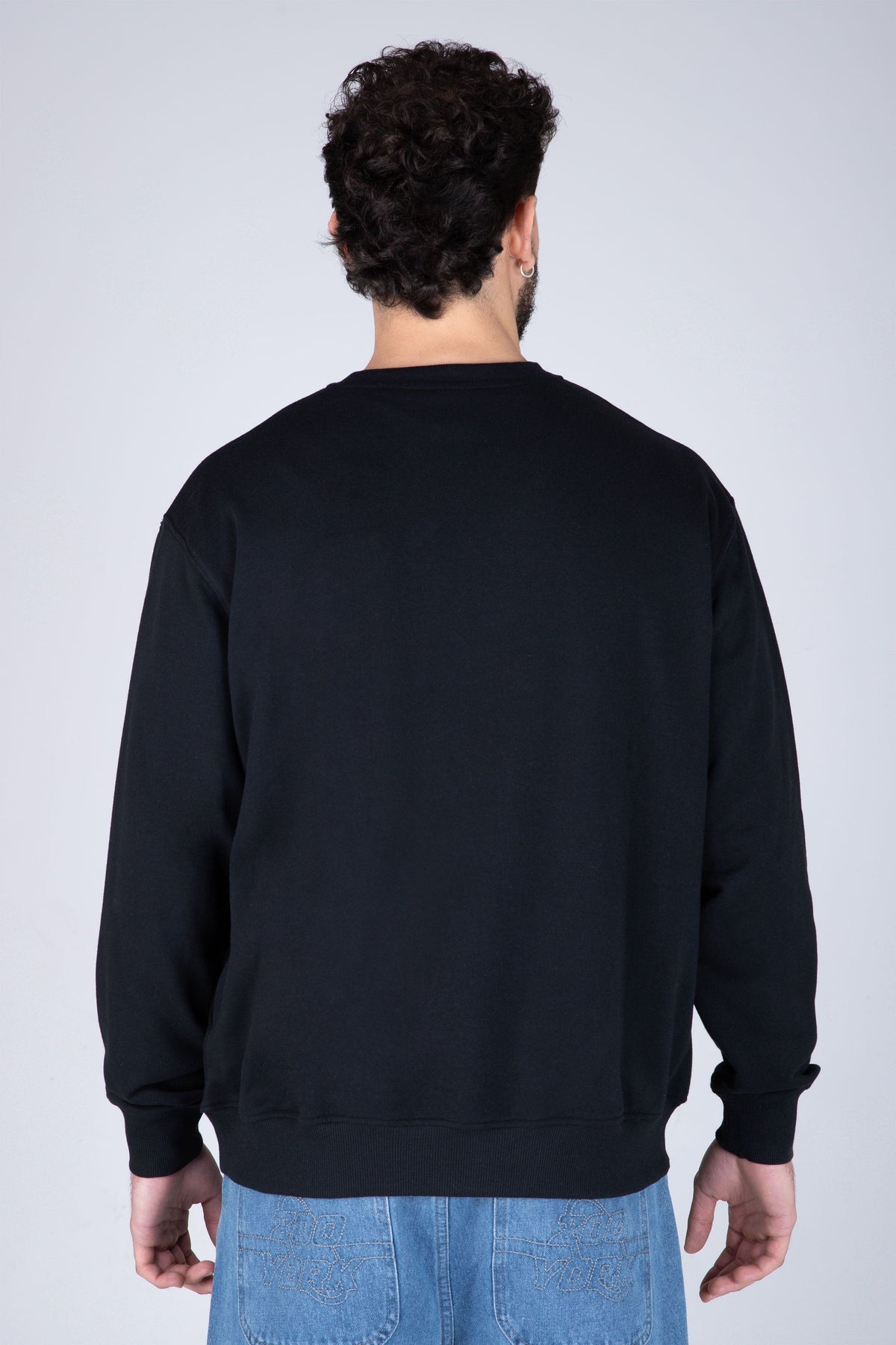 Poleron Crew Neck Original Mellow Negro Zoo York