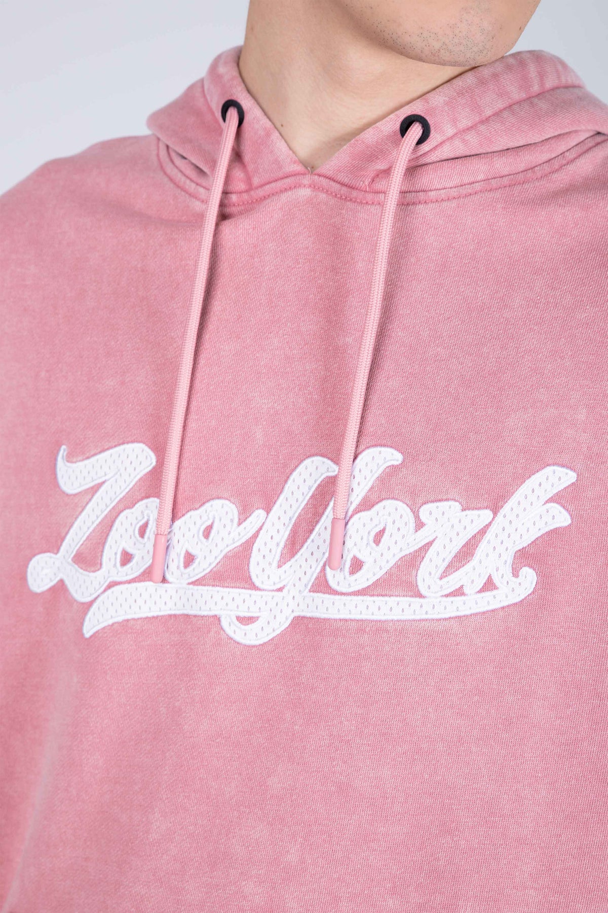 Poleron Hood Magnetic Rosado Zoo York