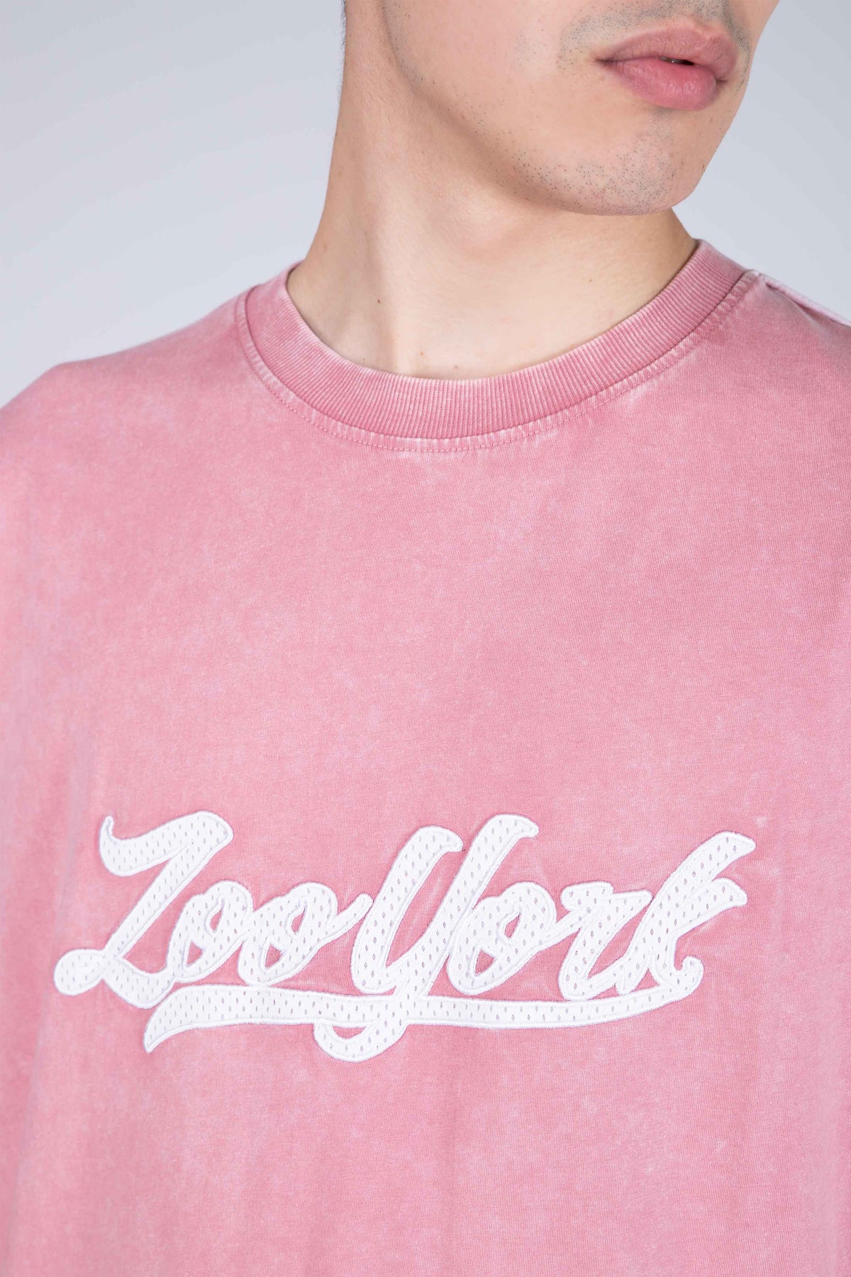 Polera Manga Corta Magnetic Rosado Zoo York