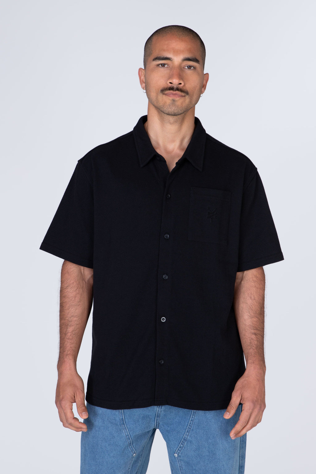 Camisa Manga Corta Nova Negro Zoo York
