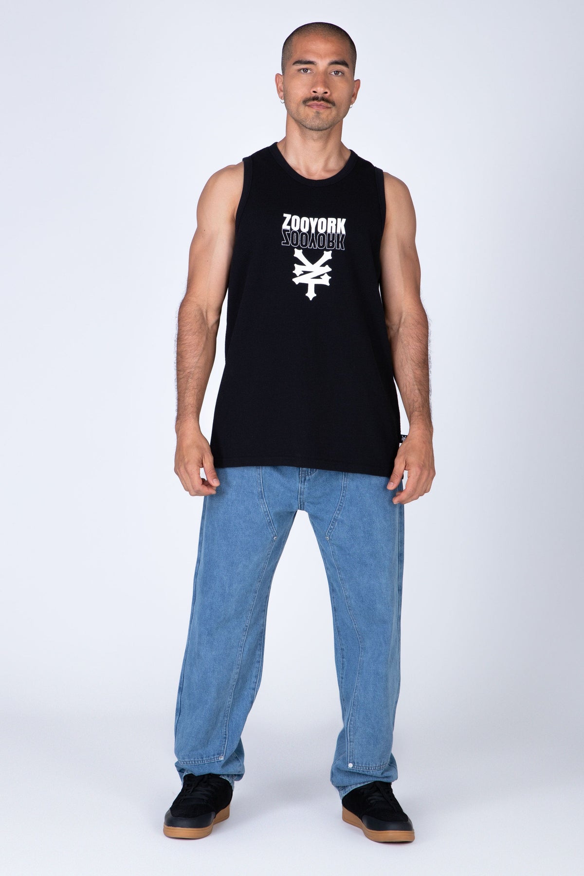 Polera Tank Nova Negro Zoo York