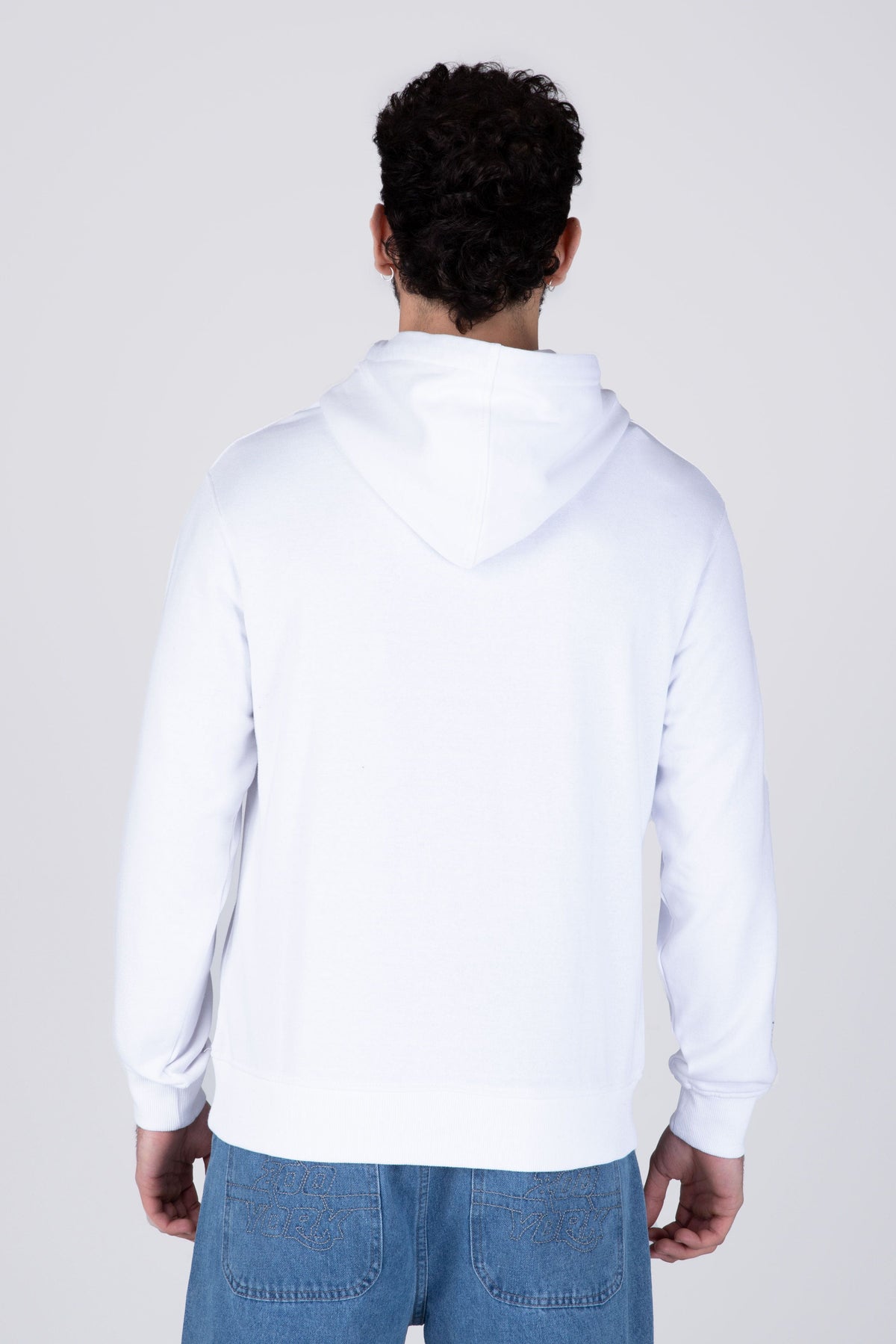 Poleron Hood Iloveny Blanco Zoo York