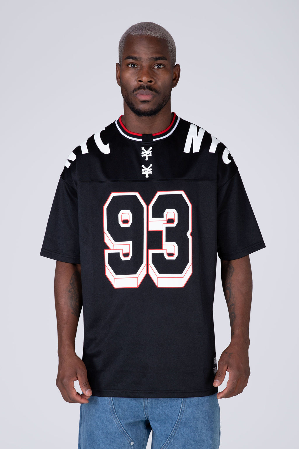 Camiseta Manga Corta New Idea Negro Zoo York