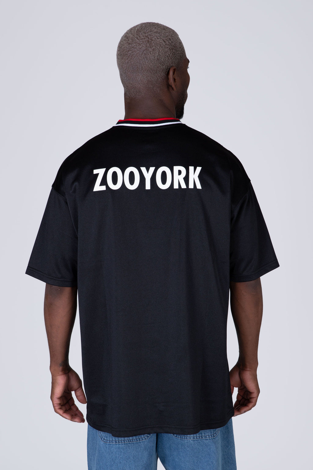 Camiseta Manga Corta New Idea Negro Zoo York