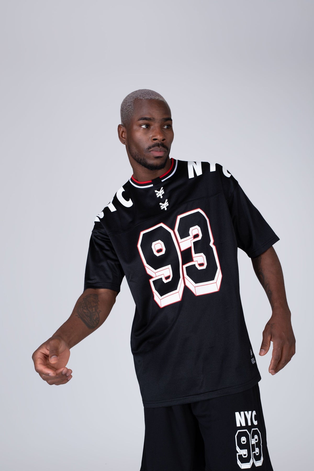 Camiseta Manga Corta New Idea Negro Zoo York