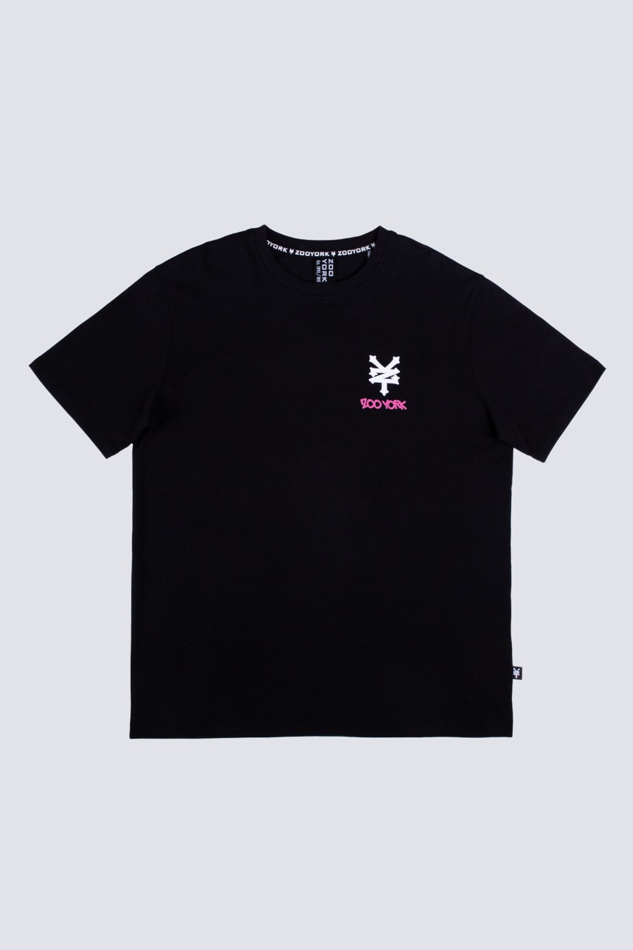 Polera Manga Corta Authentic Zy Negro Zoo York
