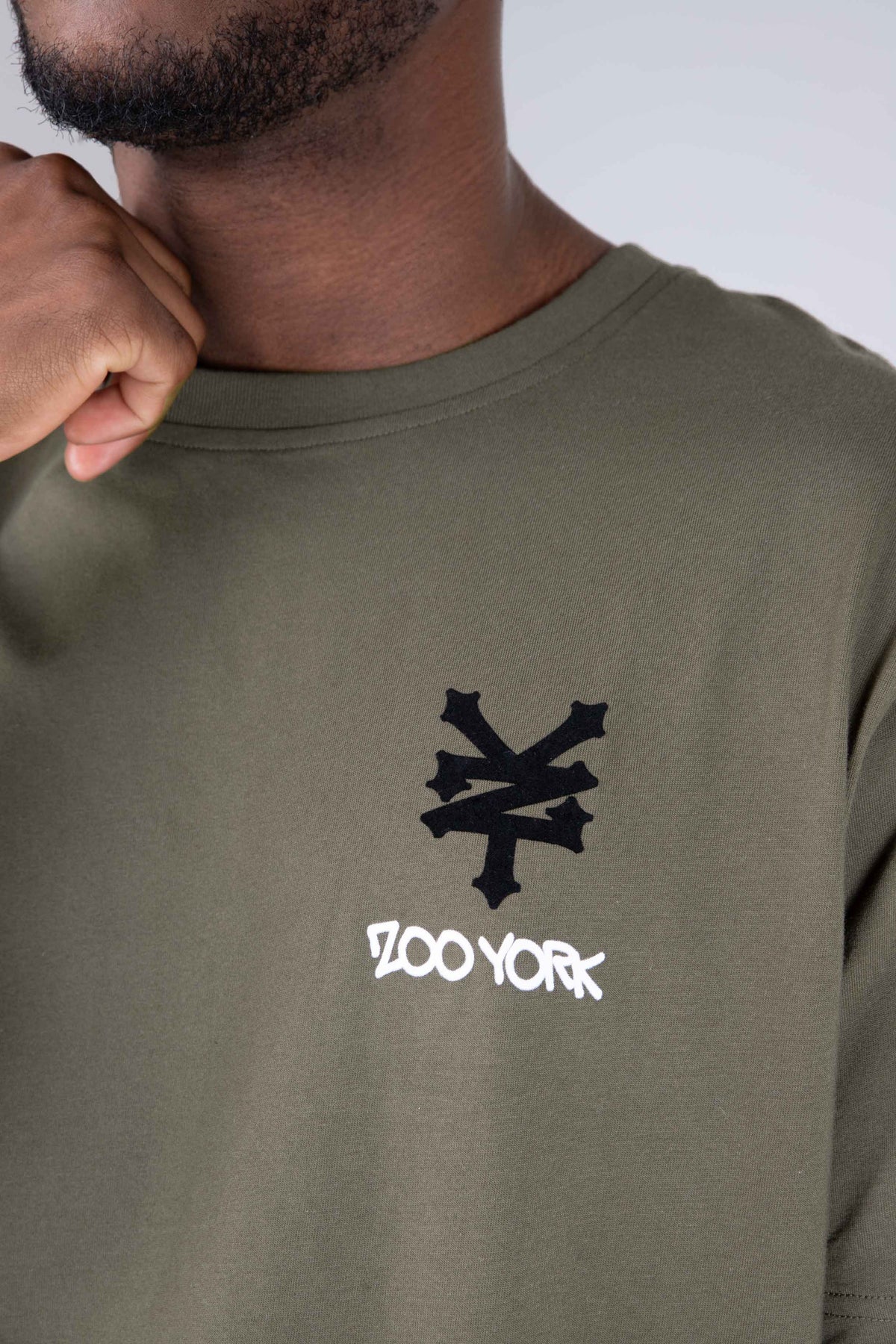 Polera Manga Corta Authentic Zy Verde Zoo York