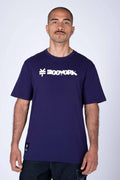 Polera Manga Corta New Currency Morado Zoo York