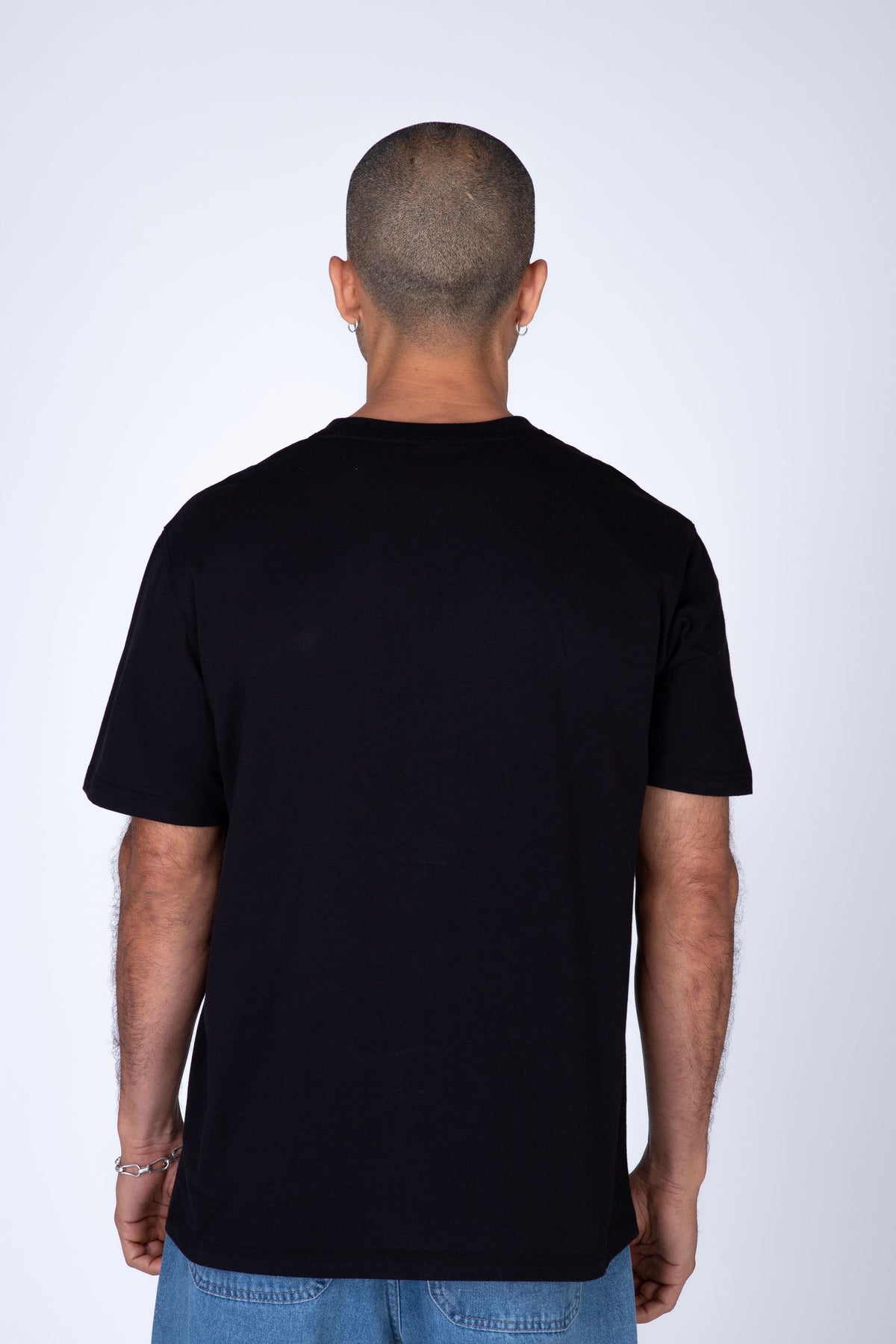 Polera Manga Corta New Currency Negro Zoo York